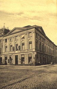 1851 - Schumanns zeitweise Wohnung auf der Alleestraße.