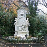 1856 - Grab Robert Schumanns auf dem Alten Friedhof Bonn