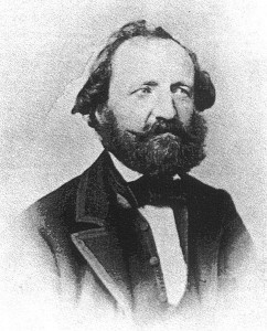 1854 - Ludwig Hammers (1822-1902), Photo (Stadtmuseum Düsseldorf) Bürgermeister von Düsseldorf zu Schumanns Amtszeit.
