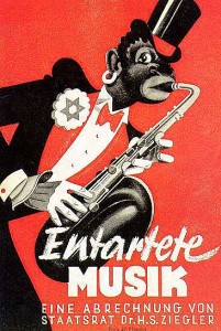 Plakat "Entartete Musik" Reichsmusiktage 1938