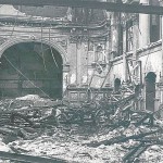 Rittersaal der Tonhallenach dem Bombenangriff 1943