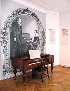 Gedenkstätte für Robert und Clara Schumann in Düsseldorf, Bilker Str. 15.