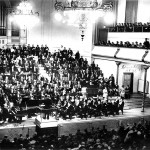 Konzert mit Walter Giesekingim Jahre 1942 im Kaisersaal der Tonhalle Düsseldorf