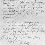 Brief Robert Schumanns über die Anfänge in Düsseldorf Seite 2