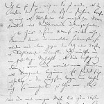 Brief Robert Schumanns über die Düsseldorfer Anfänge. Seite 1
