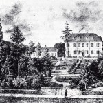 Die Anstalt zu Endenich um 1850-Zeichnung: Stadtarchiv Bonn (Schumann-Haus Endenich)