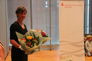 Dorothée Coßmann von der Sparkassen Kulturstiftung als unermüdliche Organisatorin