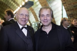 Axel Kober und Manfred nach dem Konzert