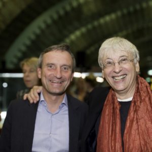 Mario Venzago mit Oberbürgermeister Thomas Geisel