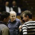 Adam Fischer im Gespräch mit den Solisten zu Mozarts c-Moll Messe