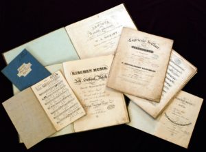 Aufführungsmaterialien aus Mendelssohns Zeit in Düsseldorf