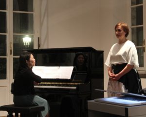 Rie Sakai, Klavier und Carolina Rüegg, Sopran