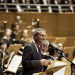 Oberbürgermeister Thomas Geisel fand sehr schöne Worte für das bürgerschaftliche Engagement des Musikvereins und seiner Sängerinnen und Sänger.
