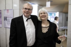 Lutz Uwe Köbernick mit Partnerin Jutta Bellen