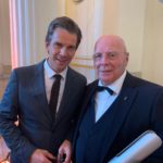 OPUS KLASSIK 2019: Manfred Hill mit Markus Lanz im Konzerthaus Berlin nach der Preisverleihung