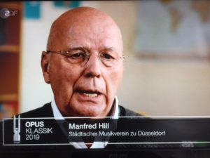 OPUS-Klassik 2019: Wortbeitrag im Einspieler zur SingPause-Kopie aus ZDF-Übertragung vom 13.10.2019