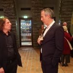 Konzertfeier nach dem Saul-Konzert: Michael Alexander Willens mit Intendant Michael Becker (v.l.)