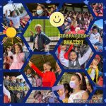 20.6.2022 - Collage der Schule für ihre Singleiterin Tririn Maran