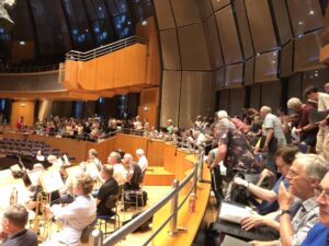Sommermusikfest Probe im Mendelssohn-Saal mit dem Publikumschor