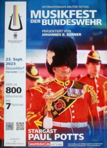 Bundeswehrmusikfest 2023: Plakat