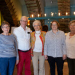 Das Catering-Team: Karin Kuhlmann, Franzis Hill, Werner Kuhlmann, Marianne Rasp, Karen Baasch, Cornelia Hill, (v.l.n.r.)