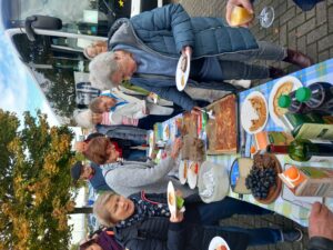 Titisee-Reise 2024: Picknick auf der Hinfahrt