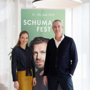 Schumannfest 2025: Pressekonferenz mit Festivalleiterin Maja Plüddemann und Intendant Michael Becker