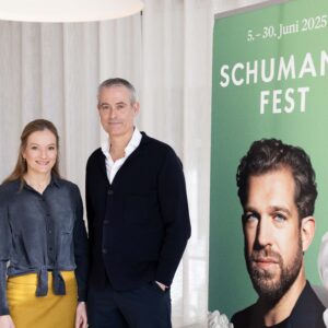 Schumannfest 2025: Pressekonferenz mit Festivalleiterin Maja Plüddemann und Intendant Michael Becker